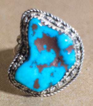 vintage navajo turquoise ring