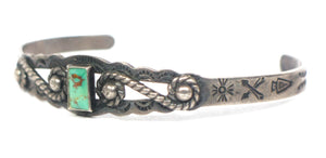 vintage navajo sterling silver cuff bracelet