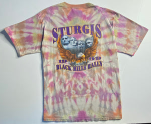 Vintage tiy dye sturgis black hills rally shirt number 020