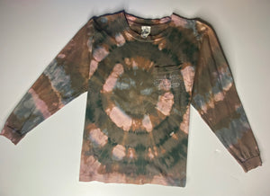 Vintage tiy dye harley davidson motorcycles t shirt long